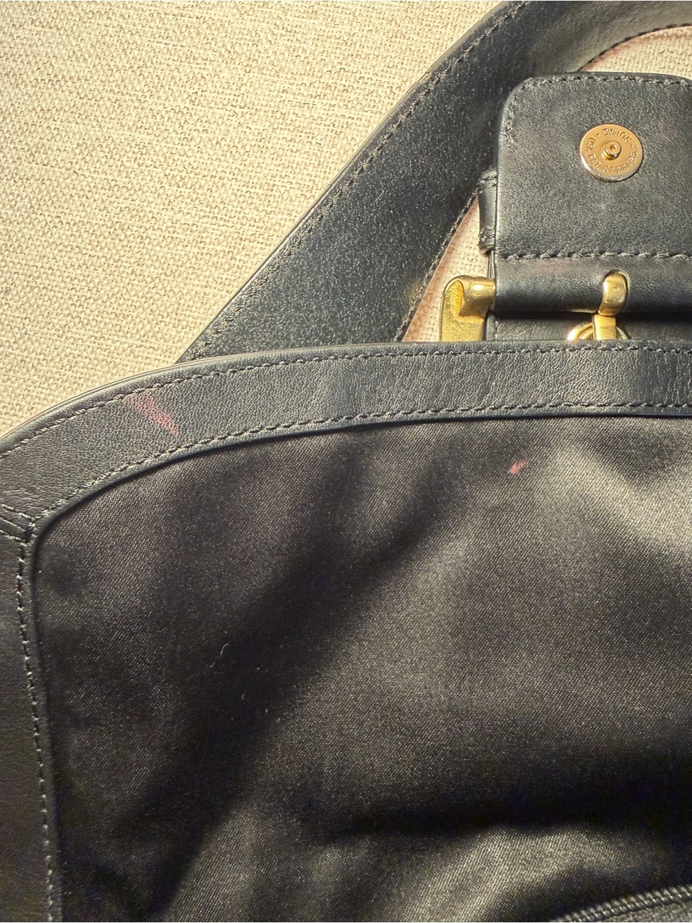 Coach Black Leather Soho - Picture 10 of 10
